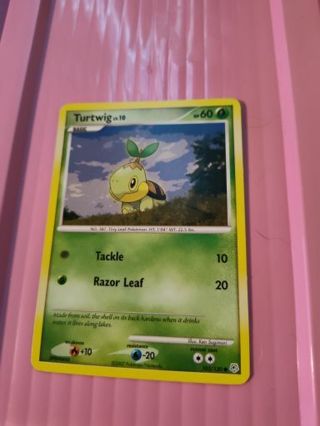 Turtwig Pokemon Card