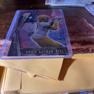 2022 sage Chris autman-bell football card 