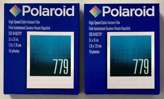 Polaroid 779 High Speed Color Instant Film ISO 640 - 2 Sealed Packs Exp 01/2008 - Store Closing Soon