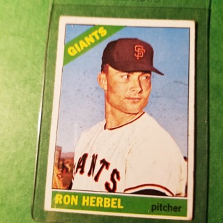 1966 - TOPPS BASEBALL CARD NO. 331 - RON HERBEL - GIANTS