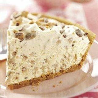 Frosty Toffee Bits Pie recipe card