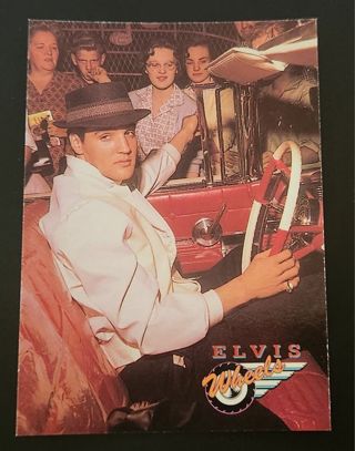 1992 The River Group Elvis Presley "Elvis Wheels" Card #369