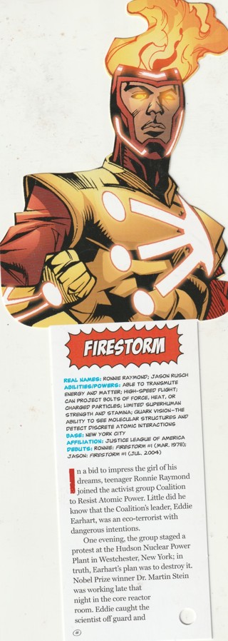 Fandex, DC Comics Card: Very Unusual Shape: FIRESTORM