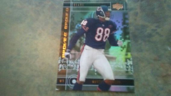 2000 UPPER DECK PROVING GROUND MARCUS ROBINSON CHICAGO BEARS FOOTBALL CARD# PGI