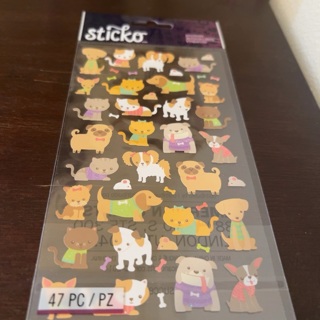 Sticko cat & dog stickers 