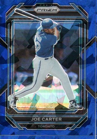 2023 Panini Prizm Joe Carter Blue Ice