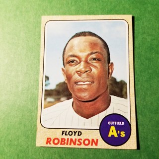 1968 - TOPPS BASEBALL CARD NO. 404 - FLOYD ROBINSON - A'S