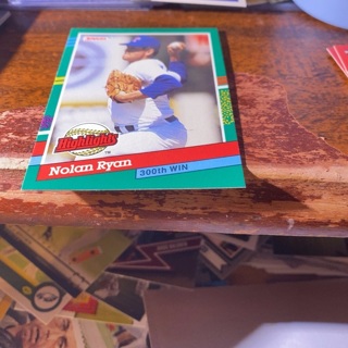 1991 donruss highlights nolan Ryan baseball card 