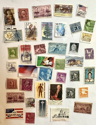 "•☆.•*´¨`*•USA POSTAGE STAMPS •*´¨`*•.☆•”