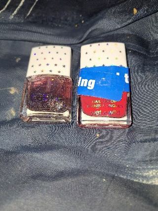 2 nail polishes