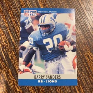 1990 Pro Set - [Base] #102 Barry Sanders