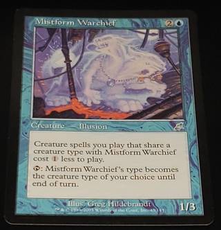 Free: MTG Mistform Warchief - (U) 43/143 Scourge (SCG) Magic the ...