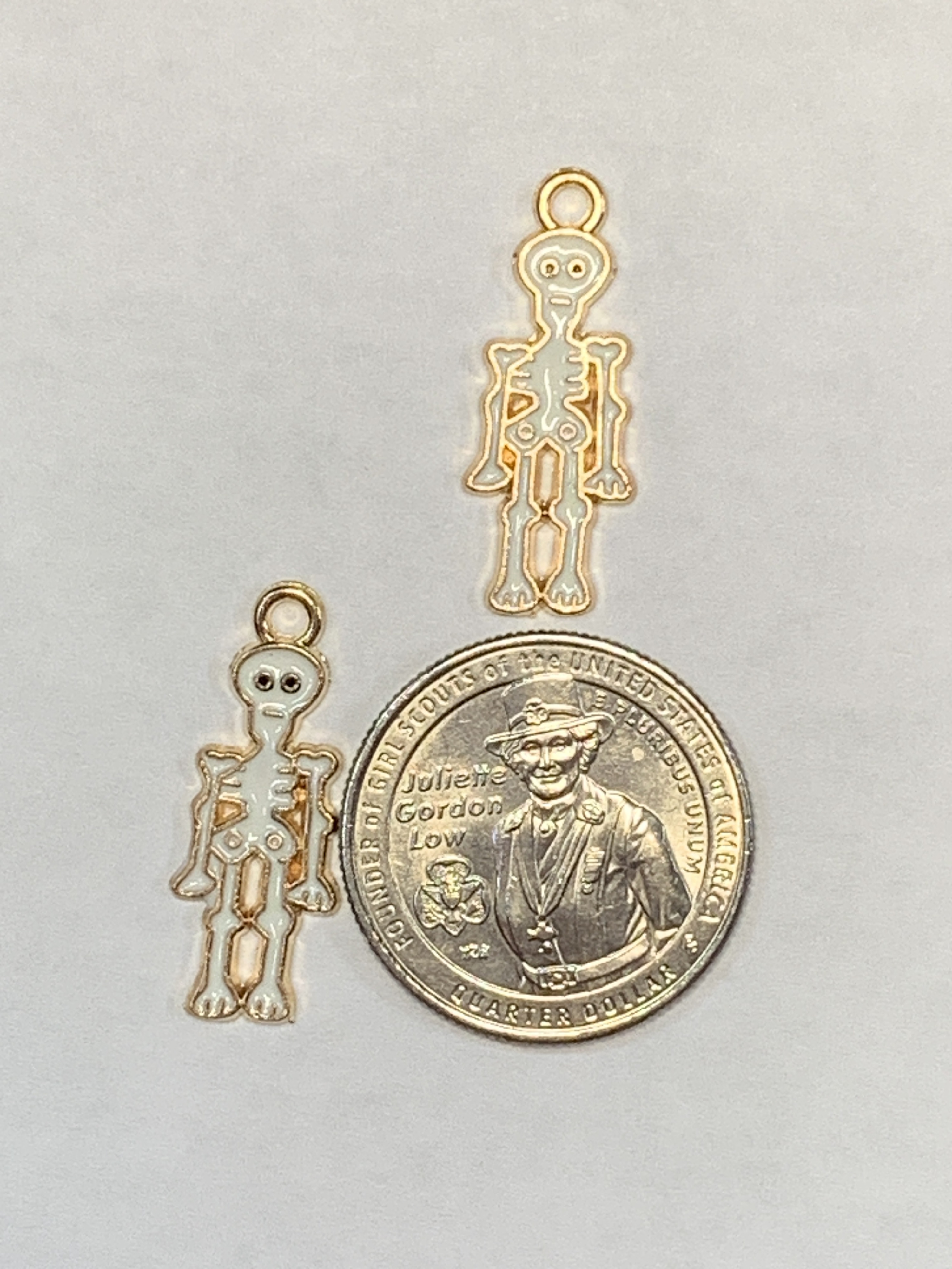 FREE: HALLOWEEN CHARMS~#42~SET OF 2 CHARMS~FREE SHIPPING!