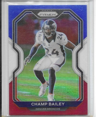 Champ Bailey 2020 Prizm Prizms Red White & Blue #119