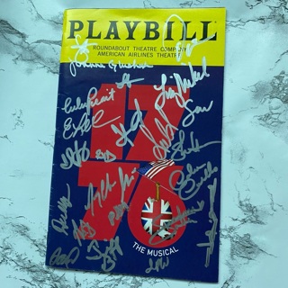 1776 Signed Playbill