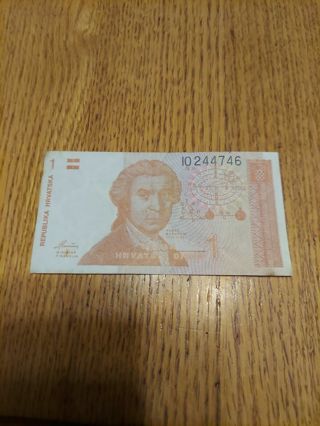 Croatia Note