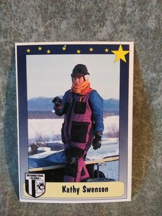 Dog Sled Trading Card