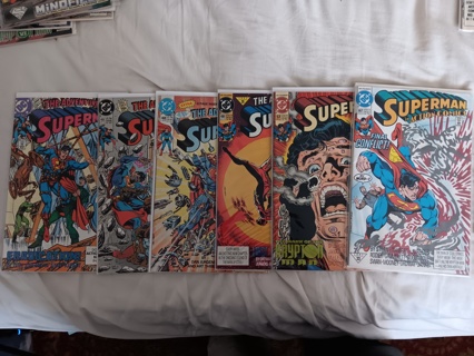 Superman Comics Lots copper age 