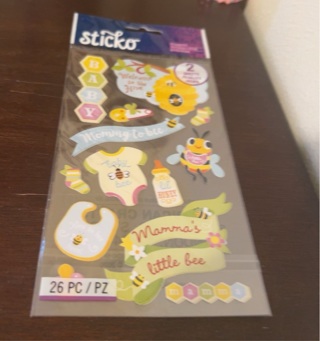Sticko mom to bee stickers/ 2 sheets 