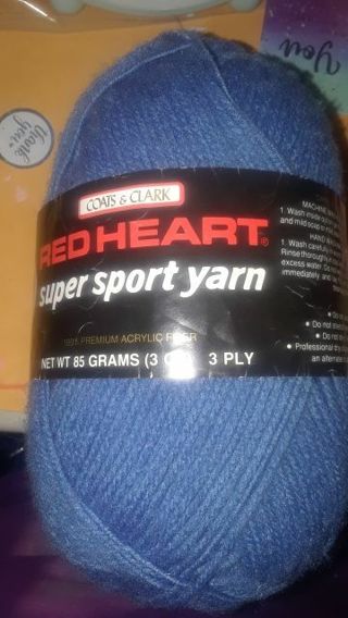 Red heart sports yarn
