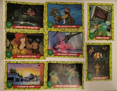 TEENAGE MUTANT NINJA TURTLES CARDS