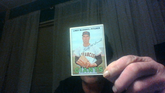 1967 baseball card