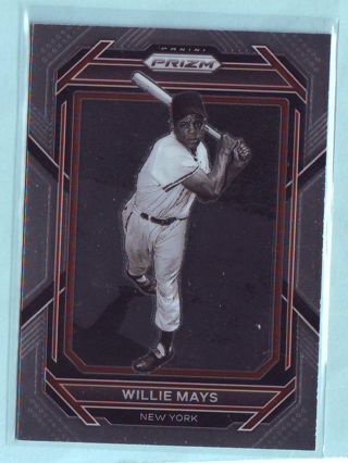 2023 Panini Prizm Willie Mays Baseball Card # 273 Giants