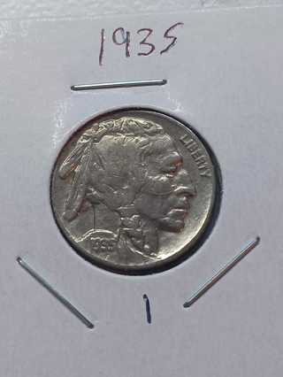 1935 Buffalo Head Nickel! 10.1