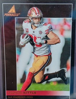 2021 CHORONICLES PINNACLE GEORGE KITTLE # 33 SAN FRANCISCO 49ERS