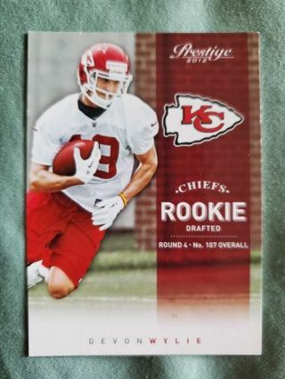 2012 Panini Prestige Rookie Devon Wylie