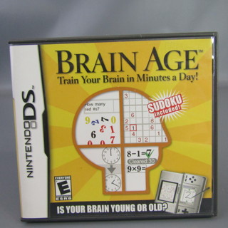 Brain Age Nintendo DS Video Game Sudoku