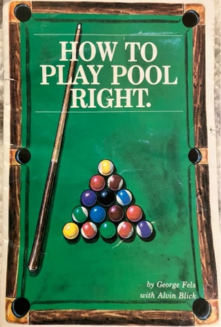 Pool Playing Pamphlet