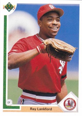 Ray Lankford 1991 Upper Deck St. Louis Cardinals