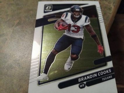 2021 DONRUSS OPTIC BRANDIN COOKS HOUSTON TEXANS FOOTBALL CARD# 101