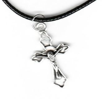 20INCH SP CROSS NECKLACE (PLEASE READ DESCRIPTION)