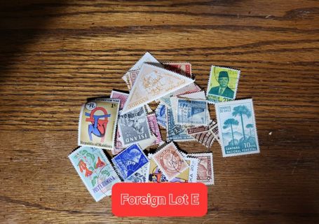 FOREIGN STAMP LOT E