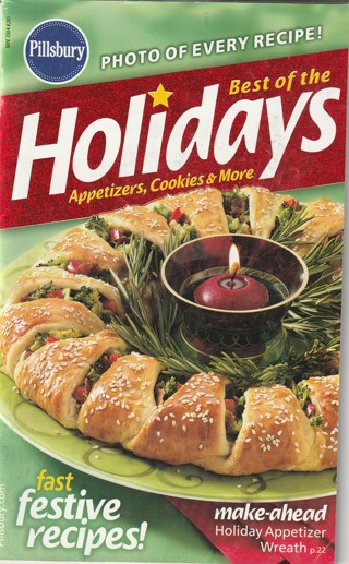 Soft Covered Recipe Book: Pillsbury: Holidays