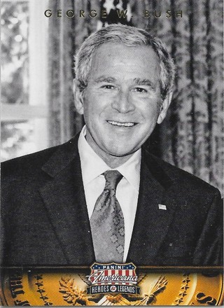 2012 Americana Heroes and Legends #43 George W. Bush