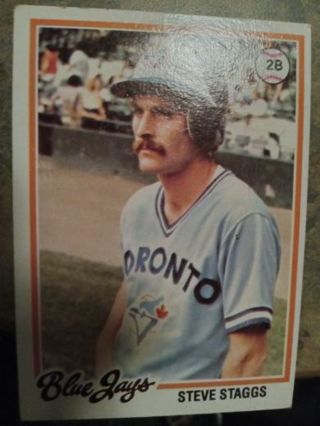 1978 TOPPS GLENN ABBOTT SEATTLE MARINERS BASEBALL CARD# 31