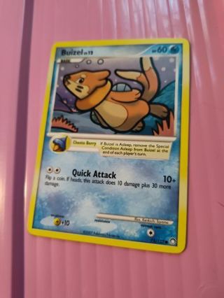 Buizel Pokemon Card