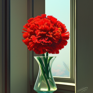 Listia Digital Collectible: Red Carnation