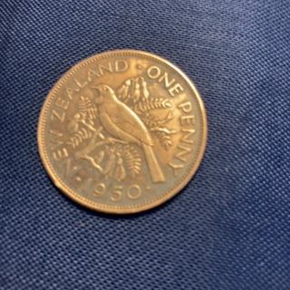 NEW ZEALAND One Penny – 1950