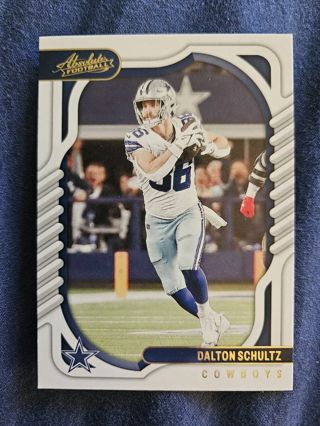 2022 Panini Absolute Yellow Dalton Schultz