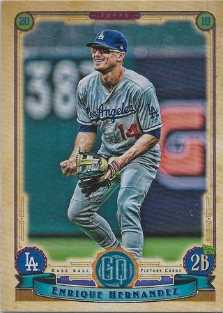 2019 Topps Gypsy Queen #278 Enrique Hernandez Los Angeles Dodgers