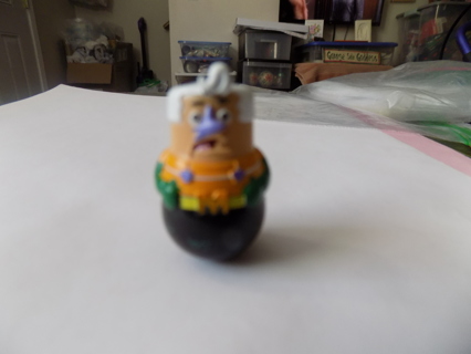 Spongebob Mystery Krumbly Patty Prize Mermaid man Weeble toy