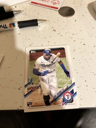 2021 topps opening day rc leody taveras