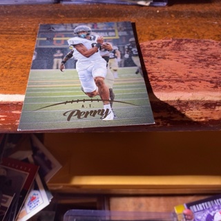 2023 panini luminance a.t.Perry rookie football card 