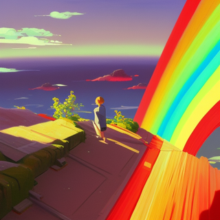 Listia Digital Collectible: Beauiful colorful Rainbow