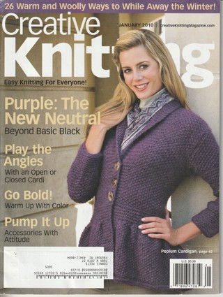 Craft, Knitting Magazine: Creative Knitting, 26 Projects