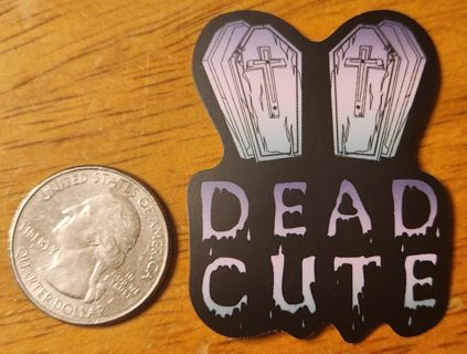 "Dead Cute" Sticker